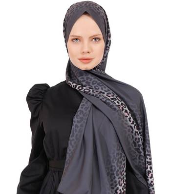 JSDC Animal Printed Women Georgette Scarf Hijab For Daily Wear 1