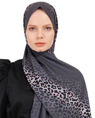 JSDC Animal Printed Women Georgette Scarf Hijab For Daily Wear 3