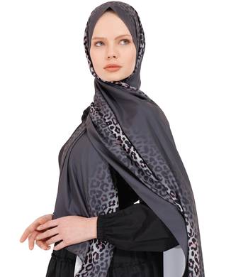 JSDC Animal Printed Women Georgette Scarf Hijab For Daily Wear 4