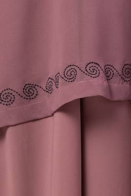 MRC Women A-Line Double Layered Abaya With Hijab 3