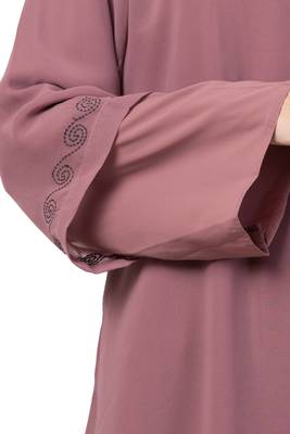 MRC Women A-Line Double Layered Abaya With Hijab 4