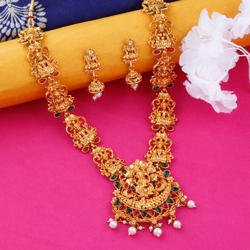 Gold Plated Traditional Designer Temple 