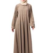 MRC Women A-Line Pint-ex Abaya with Hijab