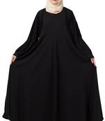 MRC Women A-Line Pint-ex Abaya with Hijab