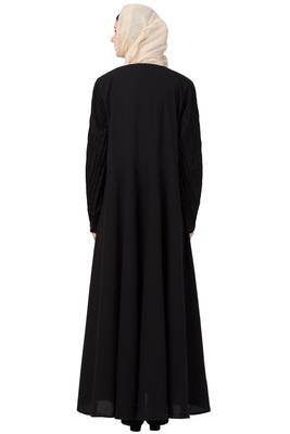 MRC Women A-Line Pint-ex Abaya with Hijab 2