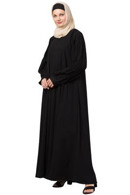 MRC Women A-Line Pint-ex Abaya with Hijab 3