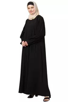 MRC Women A-Line Pint-ex Abaya with Hijab