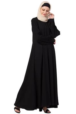 MRC Women A-Line Pint-ex Abaya with Hijab 4