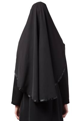 3 Pcs Set : Hijab, Under Hijab Cap & Mask 4