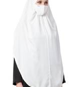 3 Pcs Set : Hijab, Under Hijab Cap & Mask