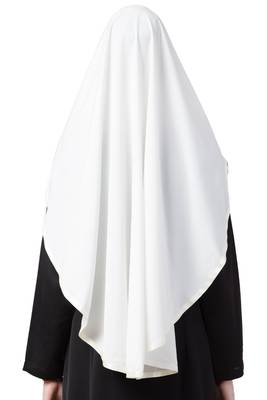 3 Pcs Set : Hijab, Under Hijab Cap & Mask 4