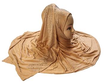 JSDC Women Hosiery 4 Way Stretchable Cotton Scarf Hijab 3