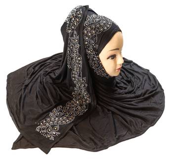 JSDC Women Hosiery 4 Way Stretchable Cotton Scarf Hijab 3
