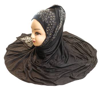 JSDC Women Hosiery 4 Way Stretchable Cotton Scarf Hijab 4