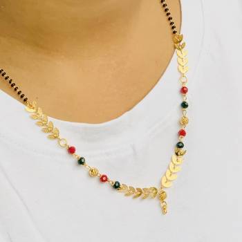 Multicolor mangalsutra 1