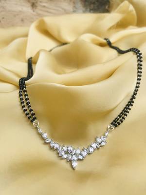 Silver mangalsutra 2