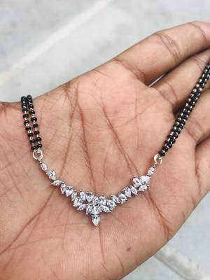Silver mangalsutra 3