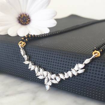 Silver mangalsutra 1