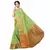Green Woven Cotton Silk Saree With Blouse