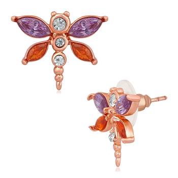 Multicolor cubic zirconia earrings 3