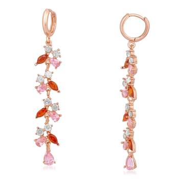Multicolor cubic zirconia earrings 3
