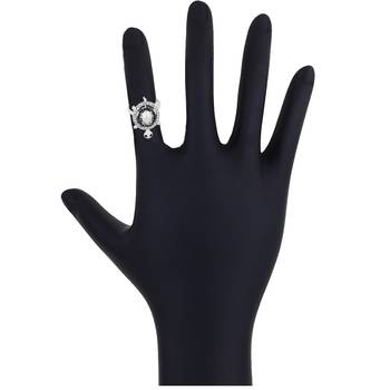 Black crystal rings 2