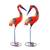 Handicrafts Parsadise Painted Swan set Handmade Decorative gift item Showpiece in Iron -20 inch