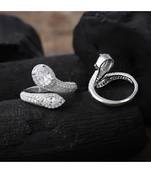 sliver smart look designer classy stylish ring