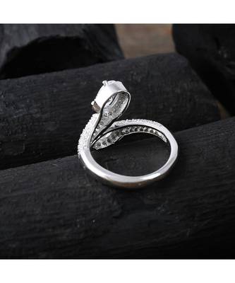 sliver smart look designer classy stylish ring 3