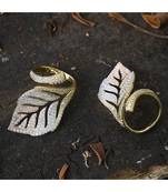 beautiful rose gold silver classy elegant designer ring