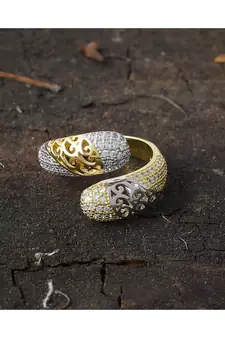 smart look designer elegant preety three in one ring