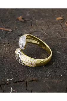 smart look designer elegant preety three in one ring