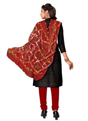 Black aari cotton salwar 2