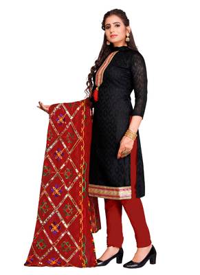 Black aari cotton salwar 3