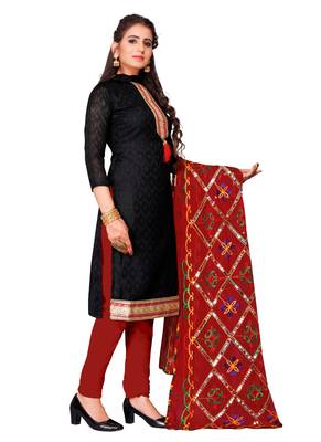 Black aari cotton salwar 4