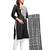 Black aari chanderi silk salwar