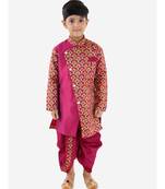 Maya Aztec Print Festive  Sherwani With  Dhoti
