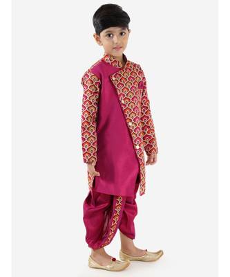 Maya Aztec Print Festive  Sherwani With  Dhoti 2