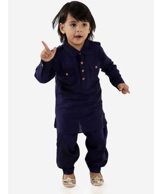 blue BOYS  PATHANI KURT PYJAMA 5