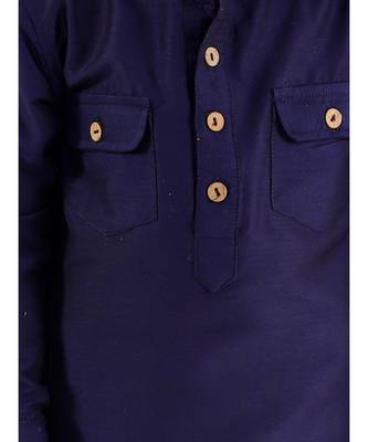 blue BOYS  PATHANI KURT PYJAMA 6