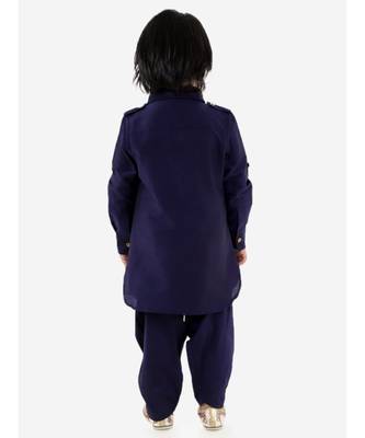 blue BOYS  PATHANI KURT PYJAMA 7