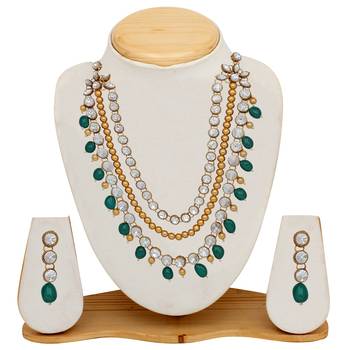 Green pearl necklace-sets 2