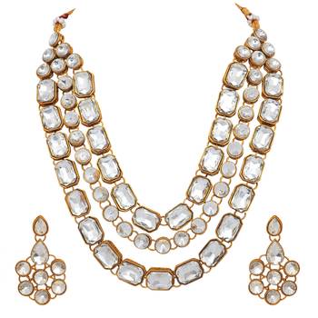 White pearl necklace-sets 1
