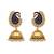 Blue pearl jhumkas