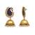 Blue pearl jhumkas