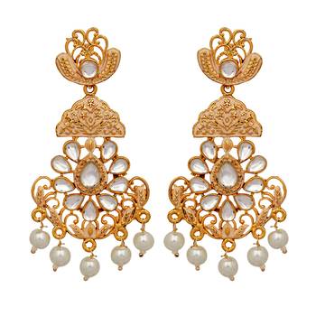 White pearl danglers-drops 1
