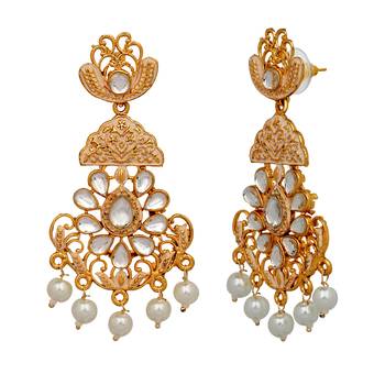 White pearl danglers-drops 3