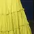Green embroidered cotton Semi Stitched bridal lehenga