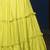 Green embroidered cotton Semi Stitched bridal lehenga