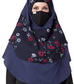 3 Pcs Set : Hijab, Under Hijab Cap & Mask